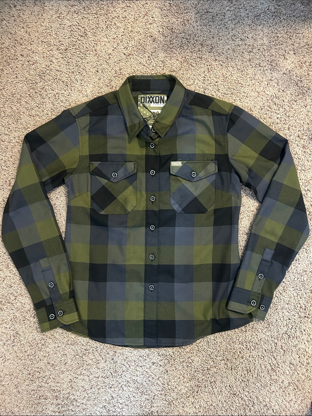 DIXXON Women's The Patton Flannel Size Medium